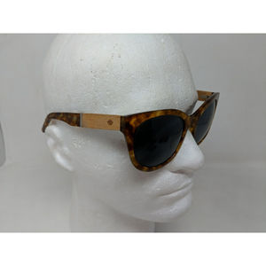 Wooda Sunglasses Designer Cat Eye Tortoise Shell‎ Wood Wooden Wood Acetate VTG